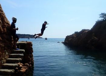 Professional canyoning safety guide