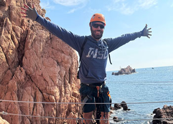 Professional canyoning safety guide