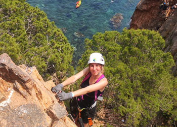 Hiking on the Costa Brava cliffs