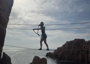 Hiking on the Costa Brava cliffs