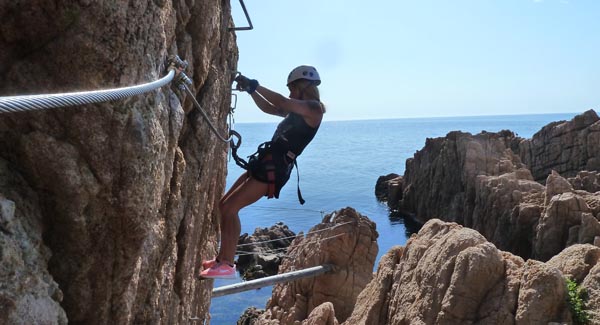 Activitats Costa Brava Via Ferrata Cala Moli