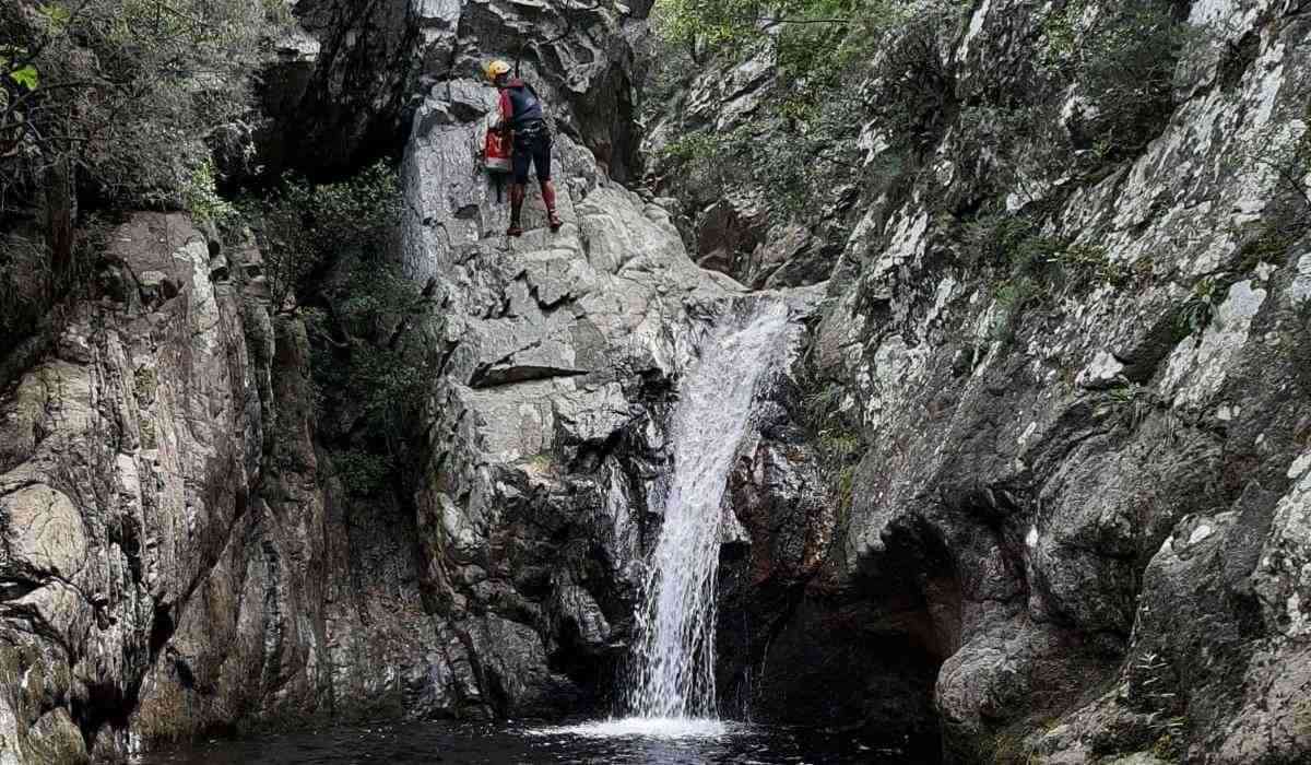 Canyoning Mas Calsan Ceret France Slide 3