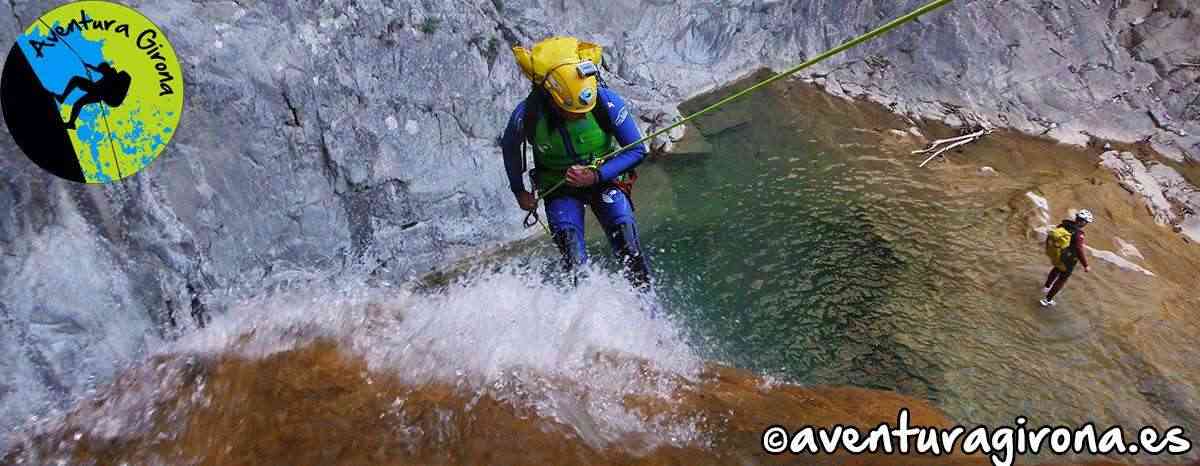 Canyoning Sant Aniol Girona Garrotxa Catalonia