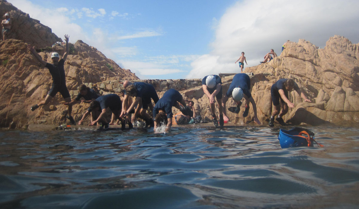 Coasteering Cala del Cap Mort Slide 1