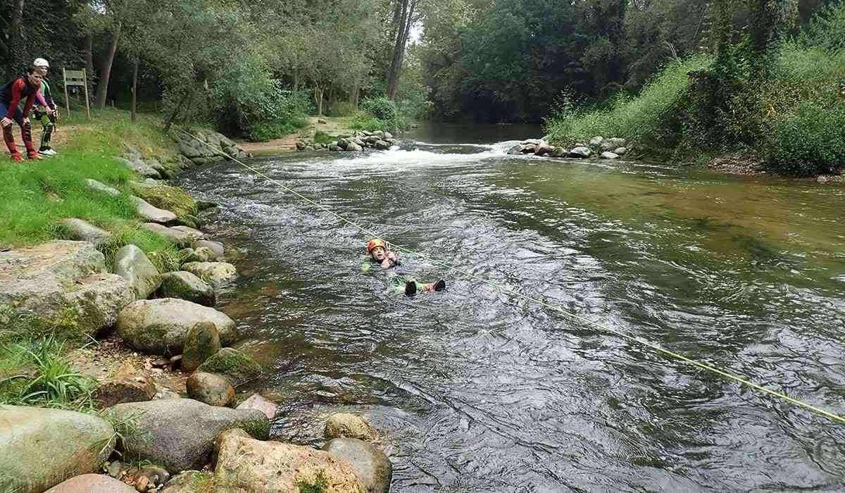 Training Fast Water Canyoning Girona Catalonia Slide 2