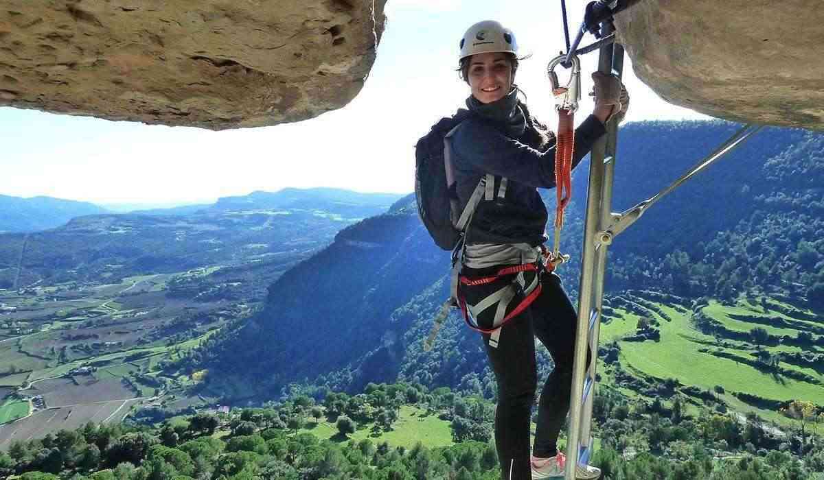 Via Ferrata Baumes Corcades Centelles Barcelona