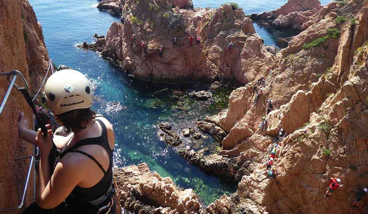 Via Ferrata Cala Moli Slide1