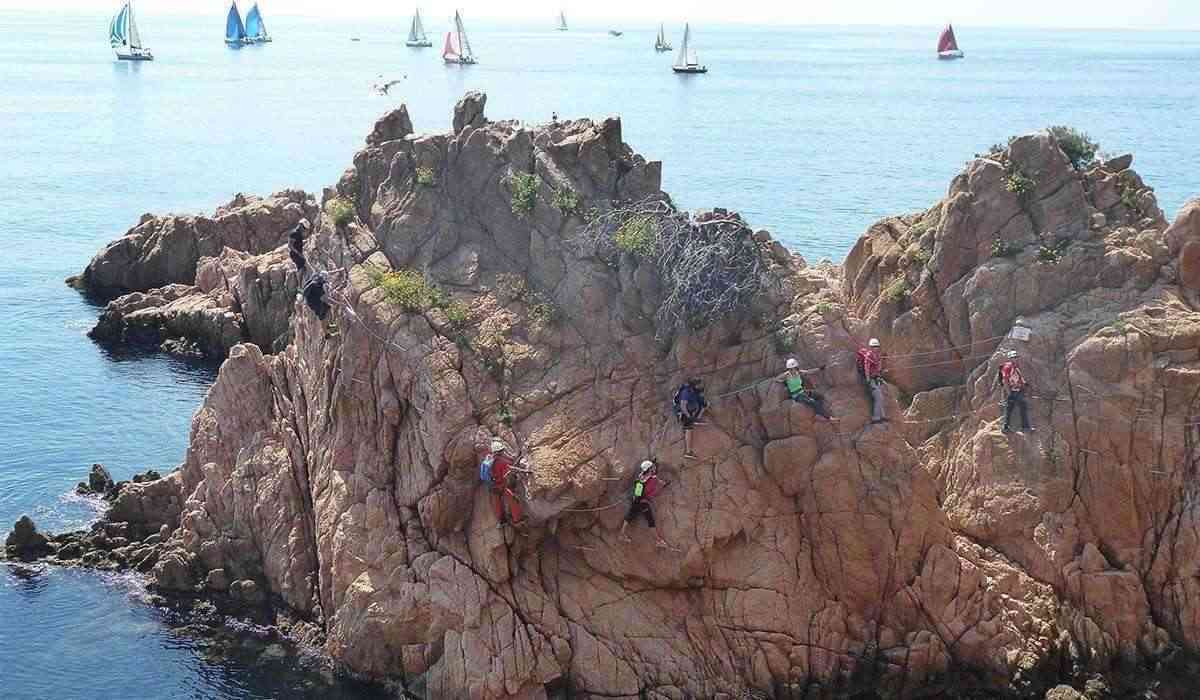 Via Ferrata Cala Moli Sant Feliu Guixols Girona